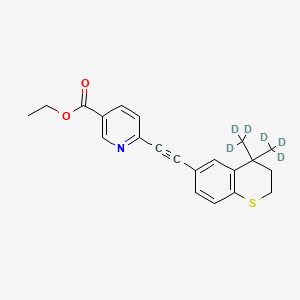 molecular formula C21H21NO2S B586968 Tazarotene-d8 