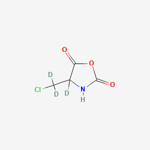 4-(Chloromethyl)-2,5-oxazolidinedione-d3