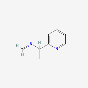 N-(1-Pyridin-2-ylethyl)methanimine