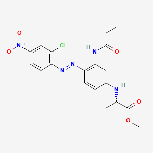 molecular formula C19H20ClN5O5 B587003 EC 416-240-8 CAS No. 155522-12-6