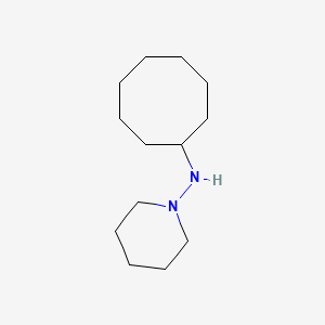 molecular formula C13H26N2 B5870234 N-cyclooctylpiperidin-1-amine 