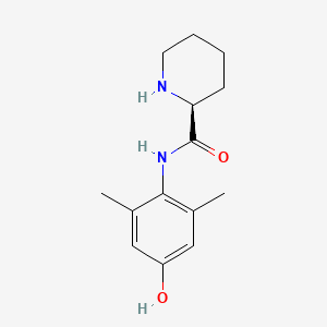 molecular formula C14H20N2O2 B587037 4'-Hydroxy-2',6'-pipecoloxylidide CAS No. 243989-47-1