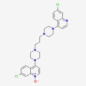 molecular formula C29H32Cl2N6O B587039 Piperaquine N-Oxide CAS No. 925673-46-7