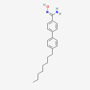 molecular formula C21H28N2O B5870407 N'-hydroxy-4-(4-octylphenyl)benzenecarboximidamide 