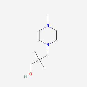 B587070 2,2-Dimethyl-3-(4-methylpiperazin-1-YL)propan-1-OL CAS No. 152575-57-0