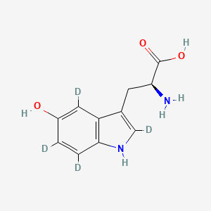 molecular formula C11H12N2O3 B587080 5-Hydroxy L-Tryptophan-d4 (Major) CAS No. 1246818-91-6
