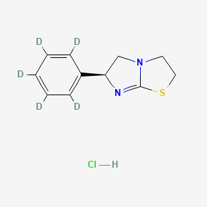 molecular formula C11H13ClN2S B587085 Levamisole-d5 Hydrochloride CAS No. 1246819-64-6