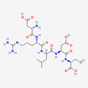 molecular formula C23H40N8O11 B587092 Drlds CAS No. 145880-23-5