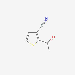 molecular formula C7H5NOS B587141 2-Acetylthiophene-3-carbonitrile CAS No. 147622-13-7