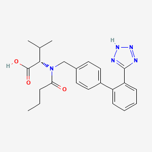 (S)-2-(N-((2'-(1H-tetrazol-5-yl)-[1,1'-biphenyl]-4-yl)methyl)butyramido)-3-methylbutanoic acid