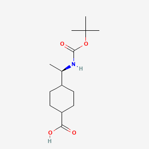 (1R)-trans-4-[N-Boc-1-aMinoethyl]cyclohexanecarboxylic Acid