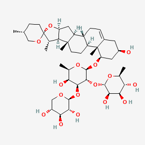 molecular formula C44H70O16 B587195 Ophiopogonin D' CAS No. 945619-74-9