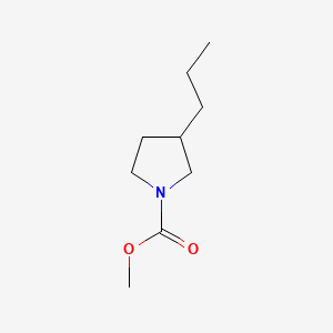 Methyl 3-propylpyrrolidine-1-carboxylate