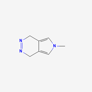 6-Methyl-4,6-dihydro-1H-pyrrolo[3,4-d]pyridazine