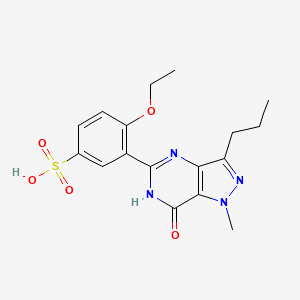 Des(methylpiperazinyl) sildenafil acid