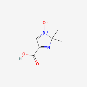 2,2-Dimethyl-1-oxo-2H-1lambda~5~-imidazole-4-carboxylic acid