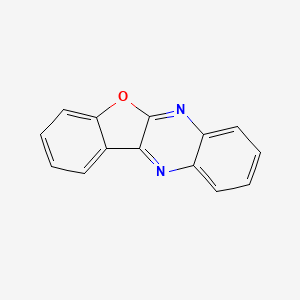 molecular formula C14H8N2O B5872420 Benzofuro[2,3-b]quinoxaline 