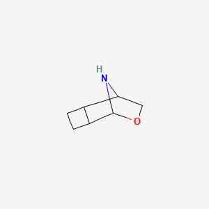 7-Oxa-9-azatricyclo[4.2.1.0~2,5~]nonane