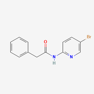 molecular formula C13H11BrN2O B5872864 N-(5-bromopyridin-2-yl)-2-phenylacetamide 