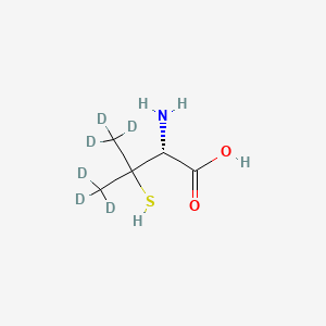 molecular formula C5H11NO2S B587312 L-Penicillamine-d6 CAS No. 1795786-79-6