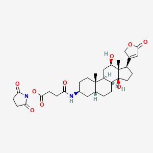 3-Amino-3-deoxydigoxigenin hemisuccinamide, succinimidyl ester