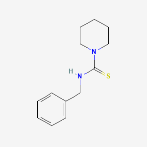 molecular formula C13H18N2S B5873451 N-benzylpiperidine-1-carbothioamide 