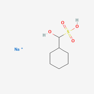 molecular formula C7H14NaO4S B587353 alpha-Hydroxy-cyclohexanemethanesulfonic acid sodium salt CAS No. 36609-97-9