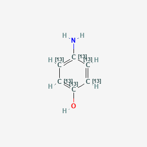 molecular formula C6H7NO B587362 4-Aminophenol-13C6 CAS No. 1246820-76-7