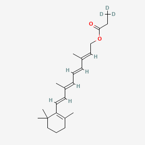 molecular formula C23H34O2 B587372 Retinyl Propionate-d3 CAS No. 1795139-60-4