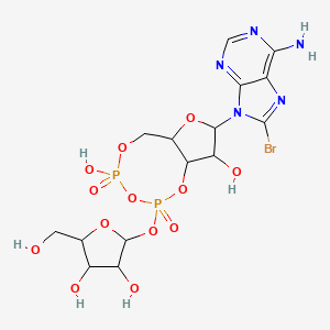 molecular formula C15H20BrN5O13P2 B587373 8-Br-cADPR CAS No. 151898-26-9