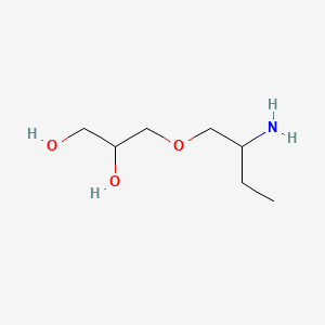 B587390 3-(2-Aminobutoxy)propane-1,2-diol CAS No. 152398-96-4
