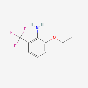 molecular formula C9H10F3NO B587395 2-Ethoxy-6-(trifluoromethyl)aniline CAS No. 144851-64-9
