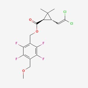 molecular formula C17H16Cl2F4O3 B587406 Meperfluthrin CAS No. 915288-13-0