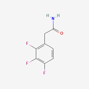 B587407 2-(2,3,4-Trifluorophenyl)acetamide CAS No. 149488-98-2