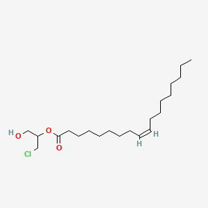 molecular formula C21H39ClO3 B587434 1-Lauroyl-2-oleoyl-3-chloropropanediol CAS No. 915297-48-2
