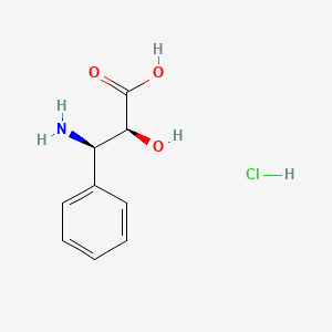 molecular formula C9H12ClNO3 B587461 (alphaS,betaR)- CAS No. 521059-43-8