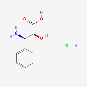 B587461 (2S,3R)-3-amino-2-hydroxy-3-phenylpropanoic acid;hydrochloride CAS No. 521059-43-8