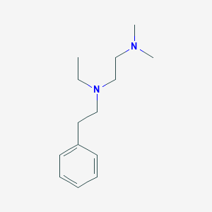 molecular formula C14H24N2 B5874867 N'-ethyl-N,N-dimethyl-N'-(2-phenylethyl)ethane-1,2-diamine 