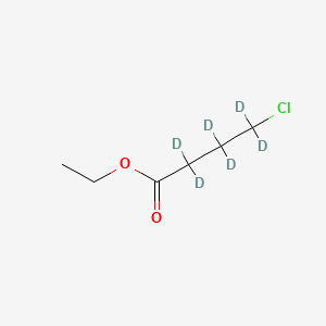 molecular formula C6H11ClO2 B587508 Ethyl 4-Chlorobutyrate-d6 CAS No. 927810-76-2