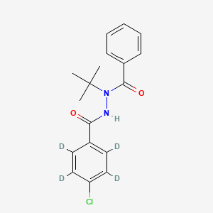 molecular formula C18H19ClN2O2 B587511 Halofenozide-d4 CAS No. 1794827-54-5