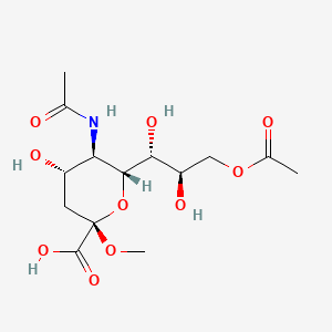 N-Acetyl-2-O-methyl-beta-neuraminic acid 9-acetate