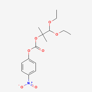 2-(1,1-Diethoxy-2-methyl)propyl 4'-Nitrophenyl Carbonate
