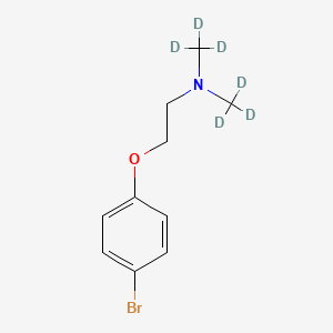 2-(4-Bromophenoxy)-N,N-dimethylethylamine-d6