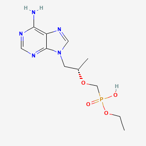 P-[[(1S)-2-(6-Amino-9H-purin-9-yl)-1-methylethoxy]methyl]-phosphonic Acid Monoethyl Ester