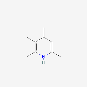 B587537 2,3,6-Trimethyl-4-methylene-1,4-dihydropyridine CAS No. 144486-79-3