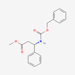 (S)-Methyl 3-(benzyloxycarbonylamino)-3-phenylpropanoate