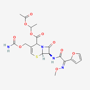 B587545 delta2-Cefuroxime axetil CAS No. 123458-61-7