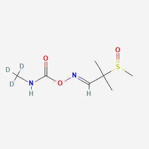 molecular formula C7H14N2O3S B587550 Aldicarb-d3 Sulfoxide 