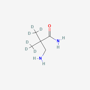 3-Amino-2,2-dimethylpropanamide-d6