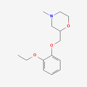 2-[(2-Ethoxyphenoxy)methyl]-4-methylmorpholine